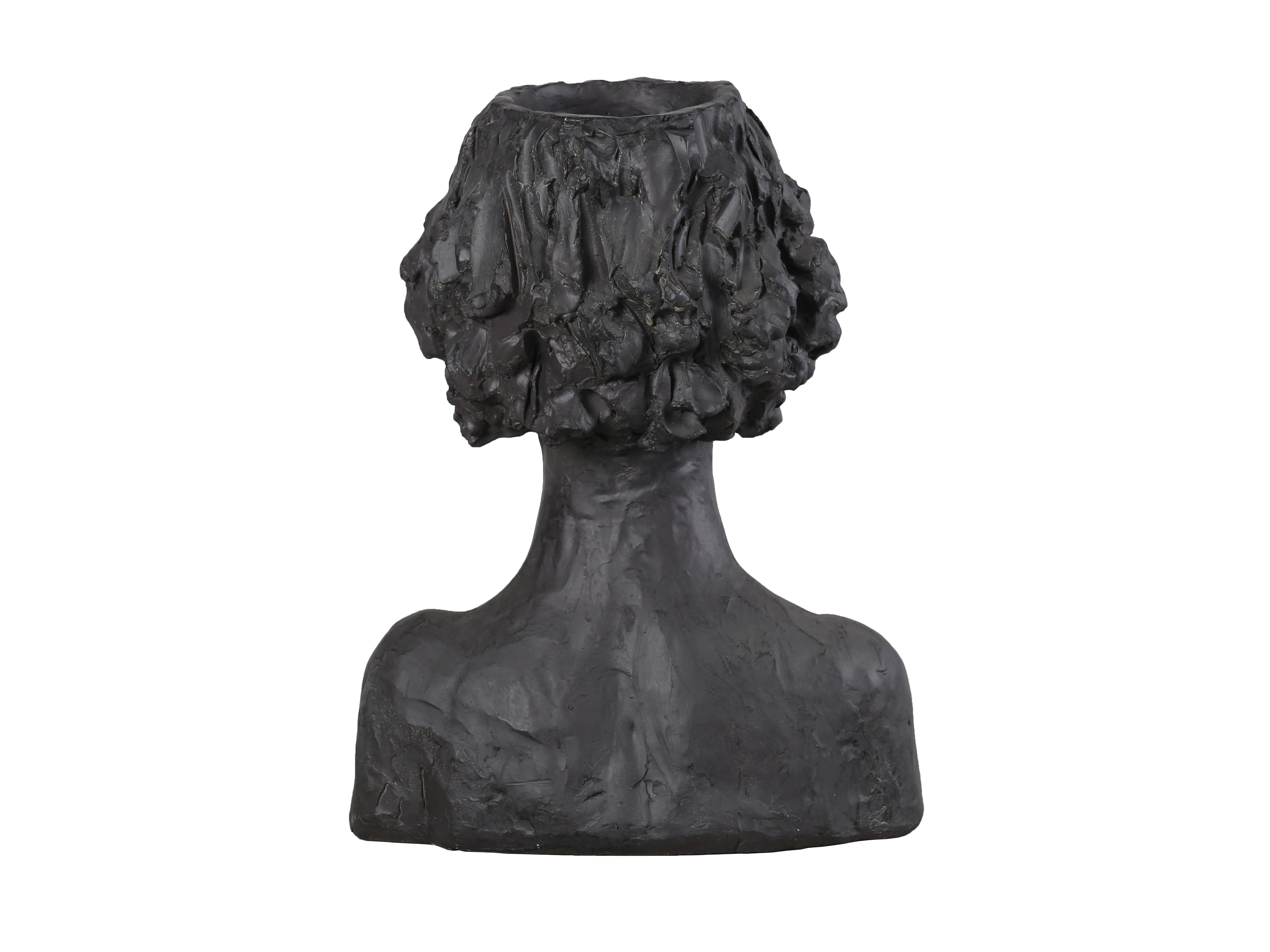 77132-A - Graceful Muse Classic Lady Head Plant Stand Statue