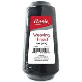 Annie Weaving Thread 400 Meter Black