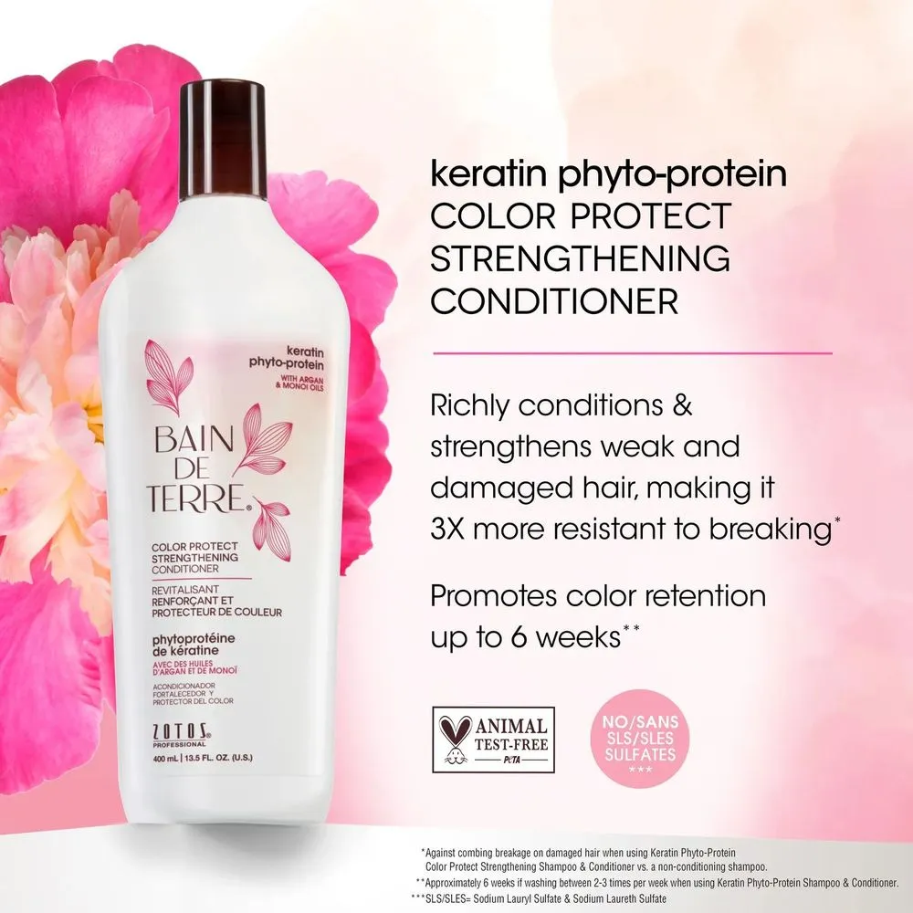 Bain de Terre Bain de Terre® Keratin Phyto-Protein Strengthening Conditioner