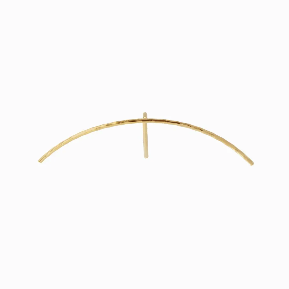 Chic Metalic Line Arch Hair Hook