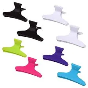 Colored Hair Clips, 4-ct. Packs