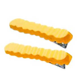 Crinkle Cut Fries Alligator Hair Clip Set