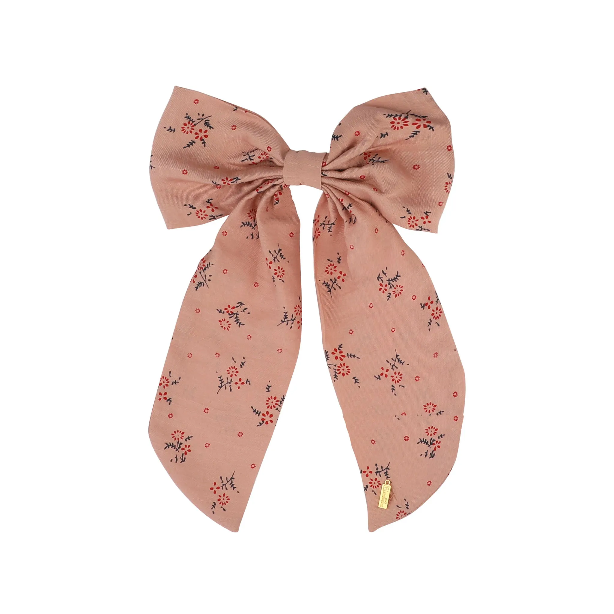 Dainty Floral Long Bow