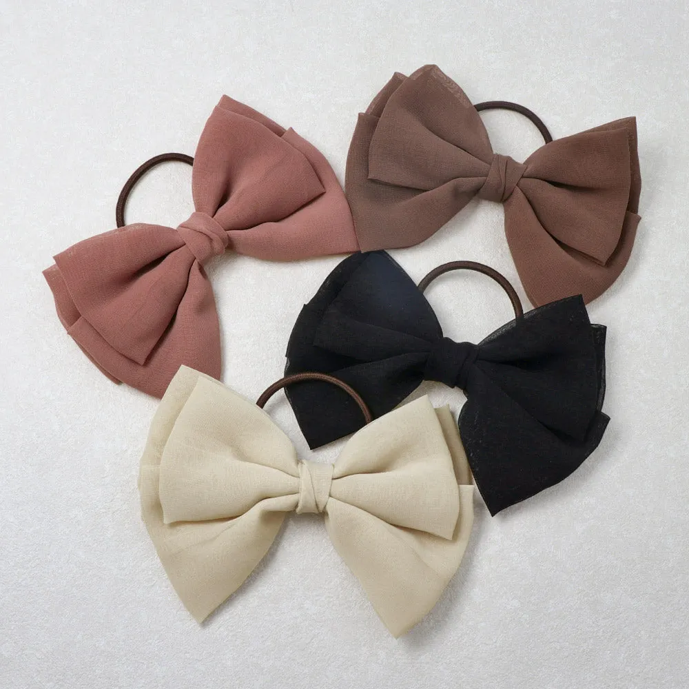 Double Bow Hair Tie