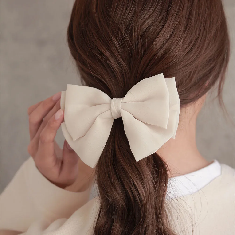 Double Bow Hair Tie