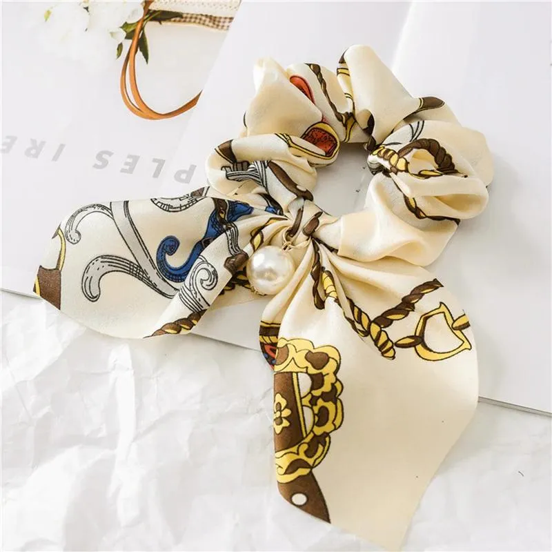 Elastic Leopard Print Hair Tie Scrunchies