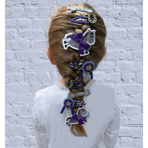 Equetech Gymkhana Luxury Hair Clips Pk4