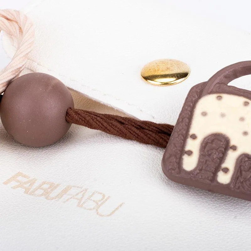 Fabufabu simple bear hair tie