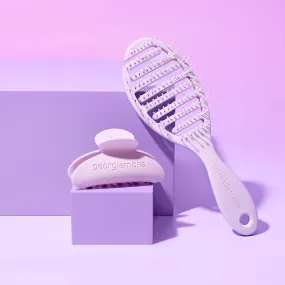 FREE brush & hair clip set