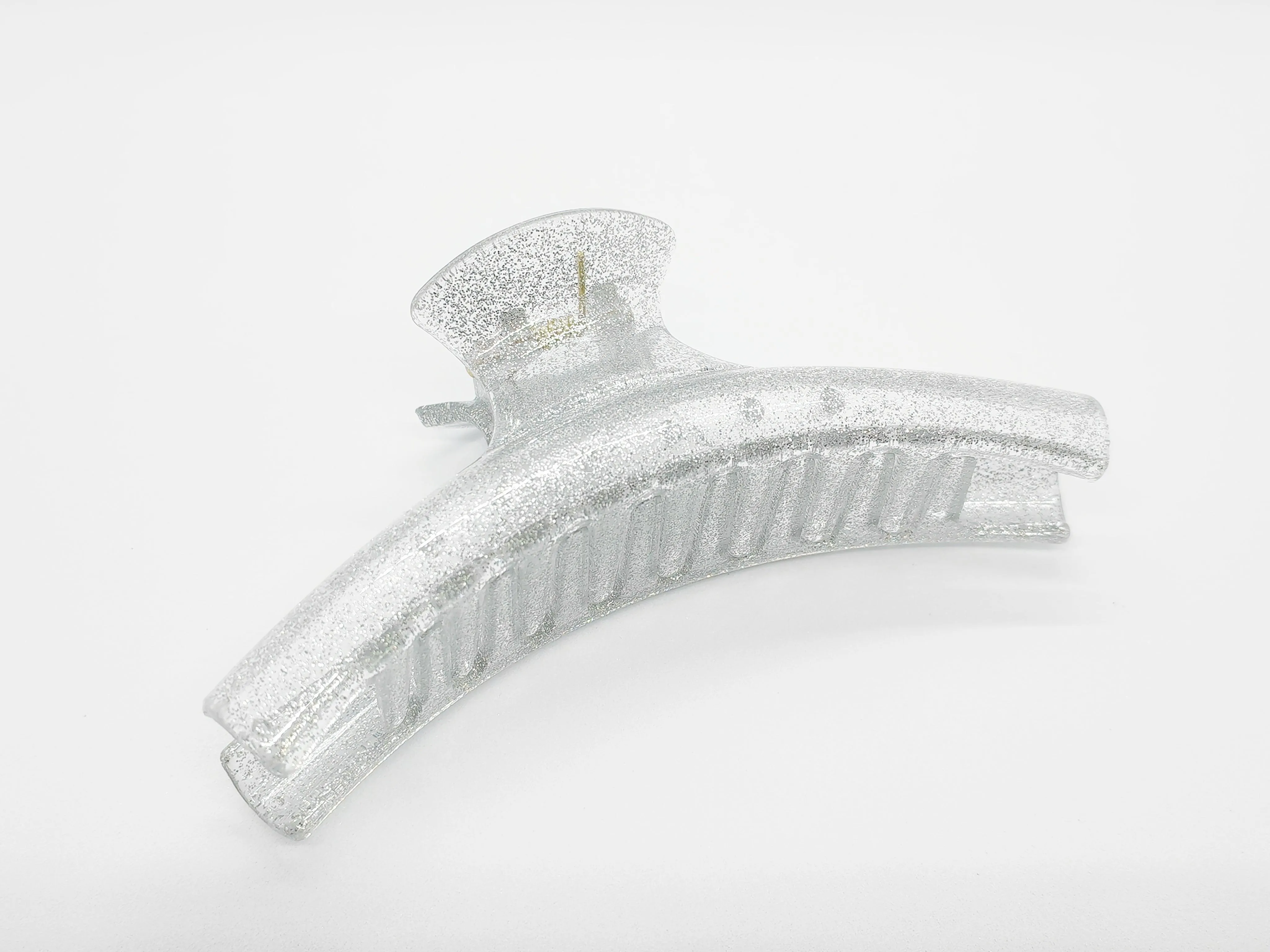 Glimmering Curved Hair Claw Clip