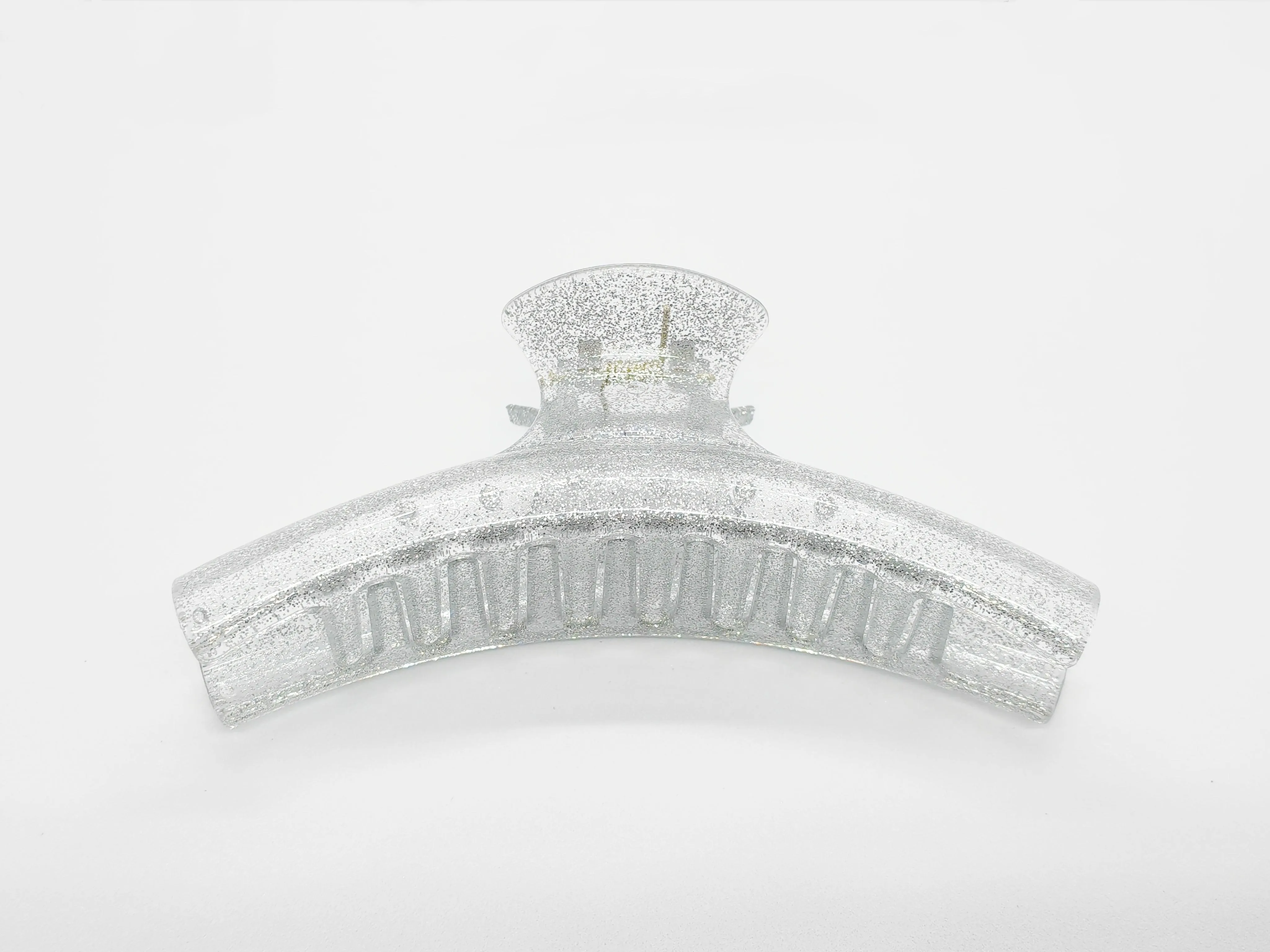 Glimmering Curved Hair Claw Clip