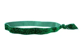 Glitter Green Elastic Headband (SKU 5055 HB)