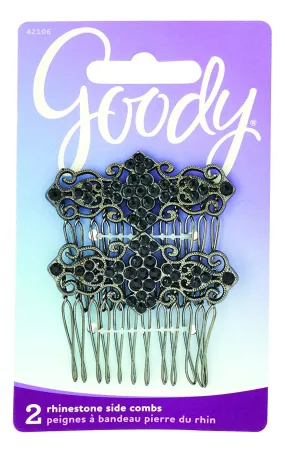 Goody Classics Metal Domed Hair Barrette, 2 Count