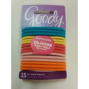 GOODY - Ouchless Elastics Sunset - 15 Count