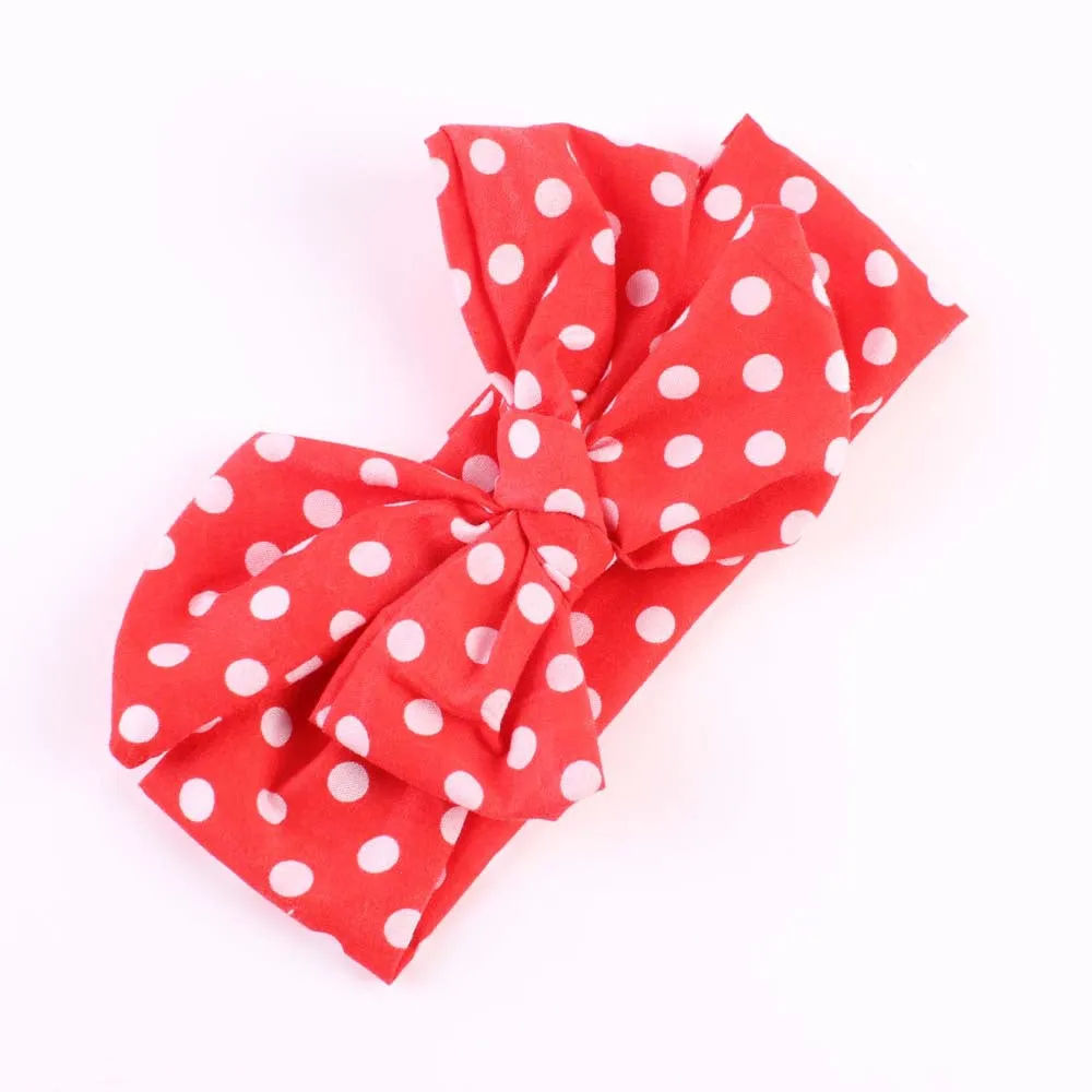 Hair tie baby lace bow hair accessories Headband Turban Hair Bands For Girls