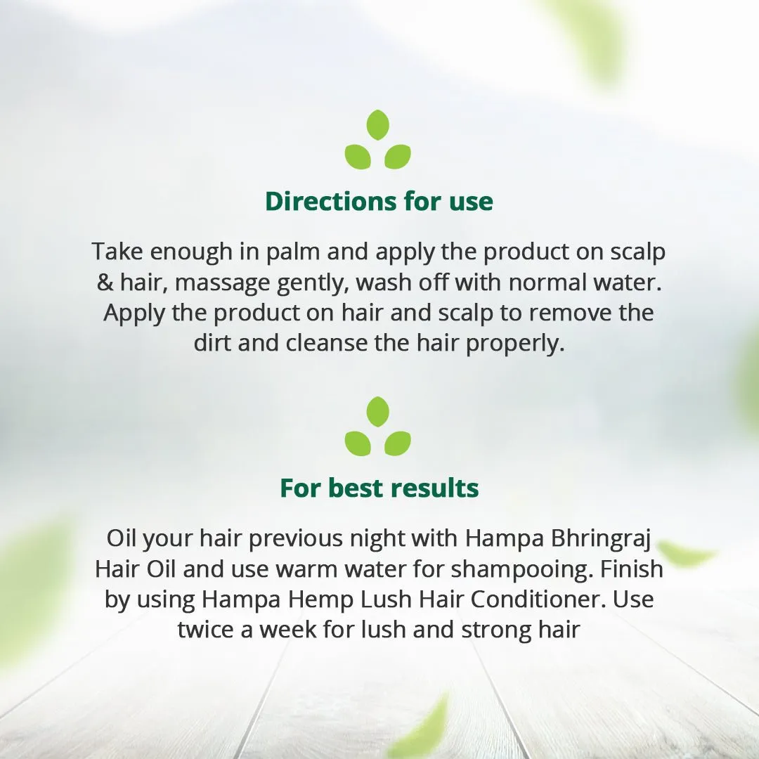 Hampa Wellness - Hemp Lush Hair Shampoo