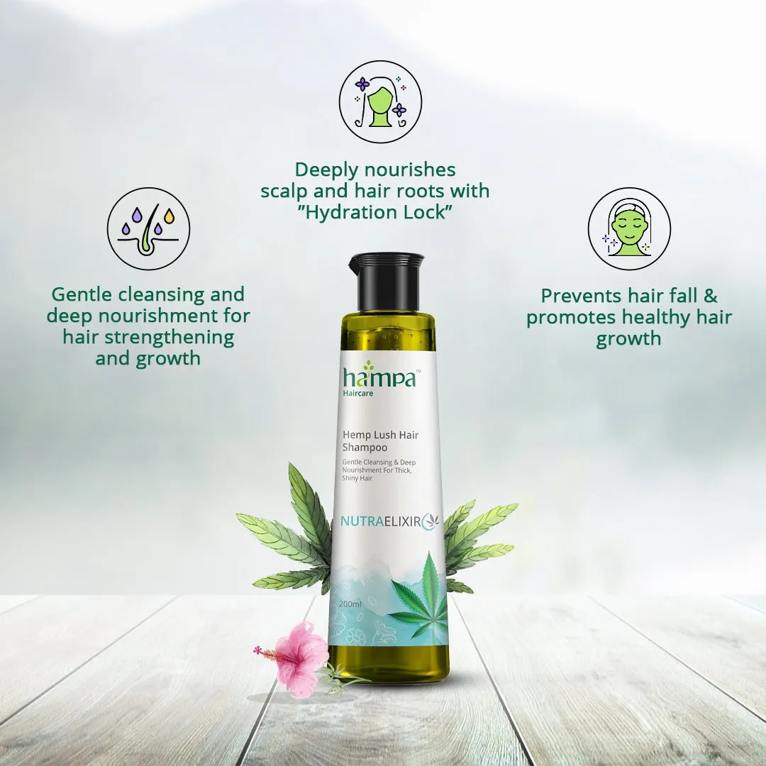 Hampa Wellness - Hemp Lush Hair Shampoo