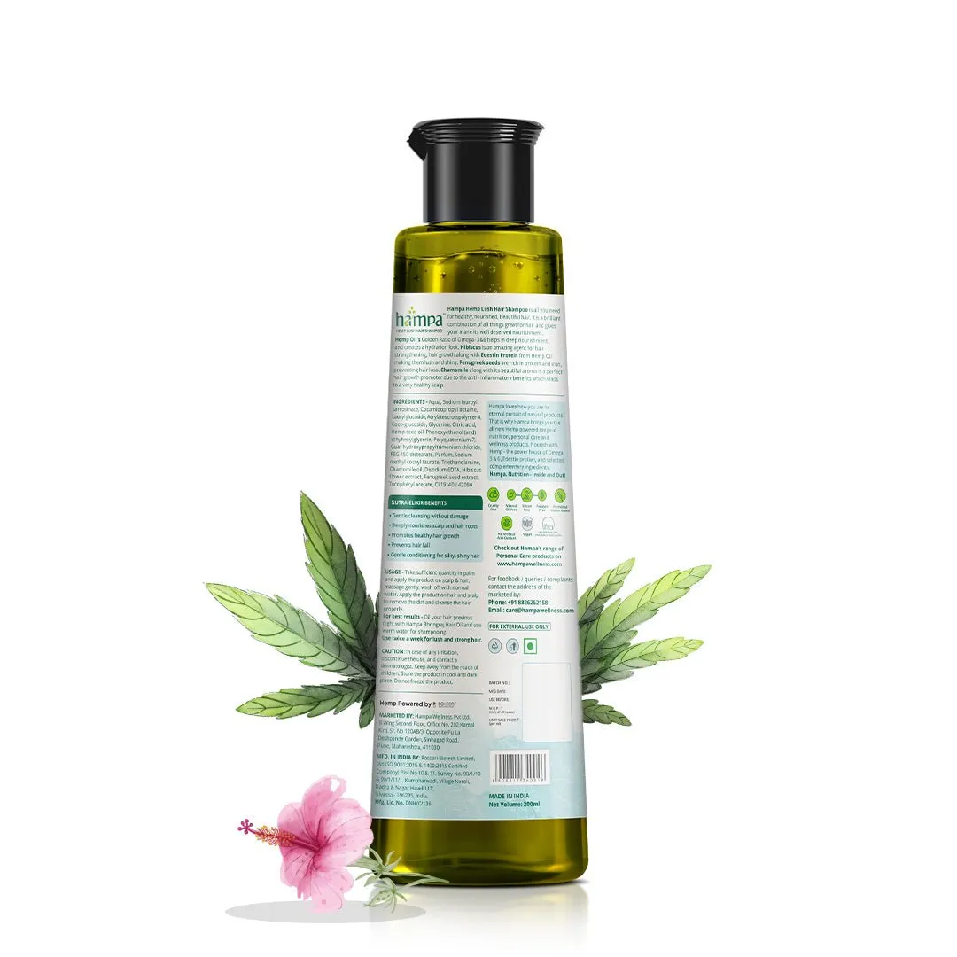 Hampa Wellness - Hemp Lush Hair Shampoo