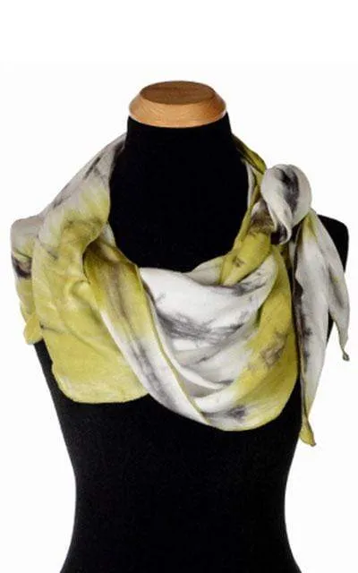 Handkerchief Scarf - Tea Time in Ginger and Chamomile - Sold Out!