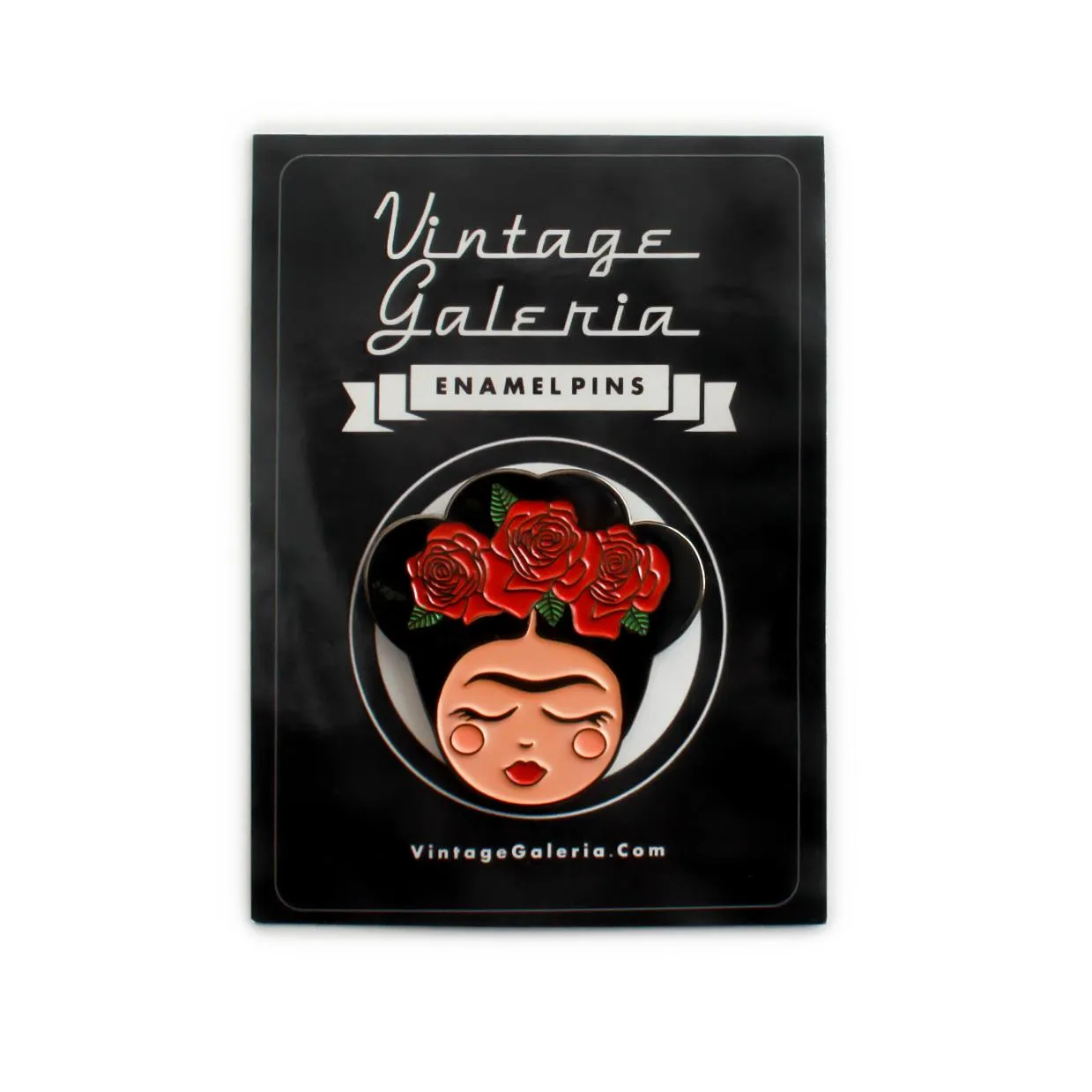 Hemet Frida Enamel Pin