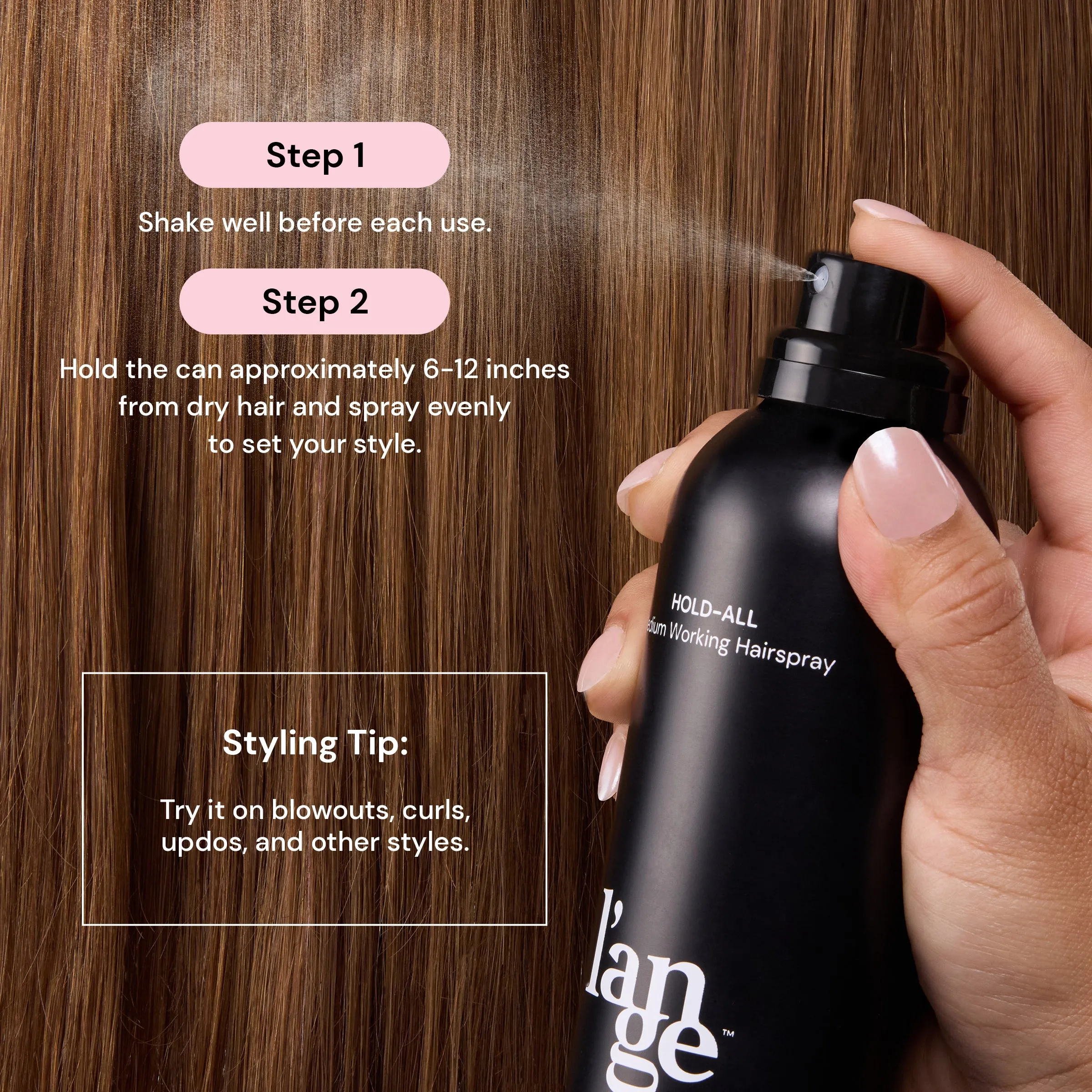 Hold-All Medium Working Hairspray