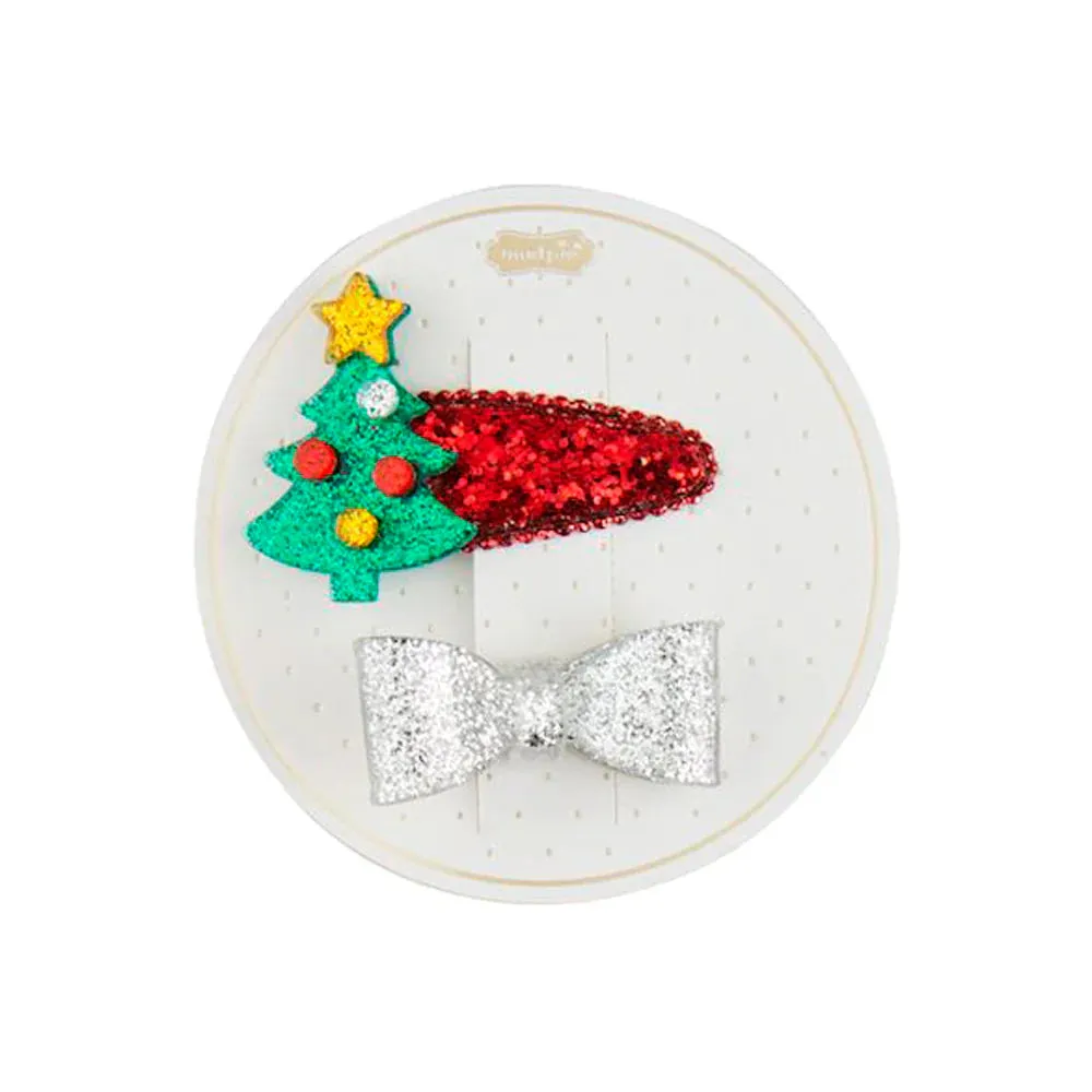 Holiday Festive Hair Clips