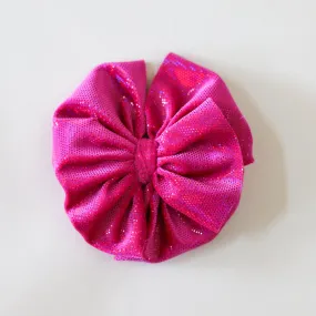 Hot Pink Disco Bow