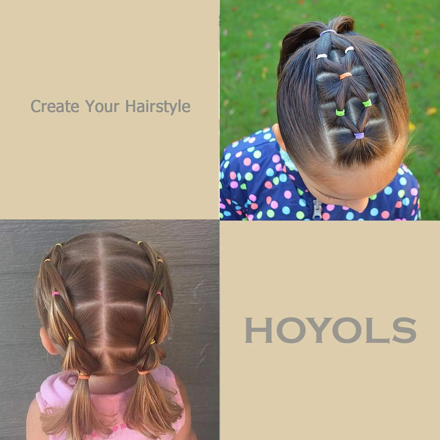 HOYOLS Baby Hair Ties