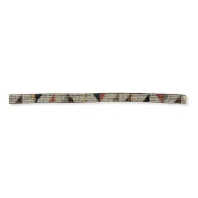 Ink   Alloy IA LXHB0301 Sarah angles beaded stretch hatband mixed metallic