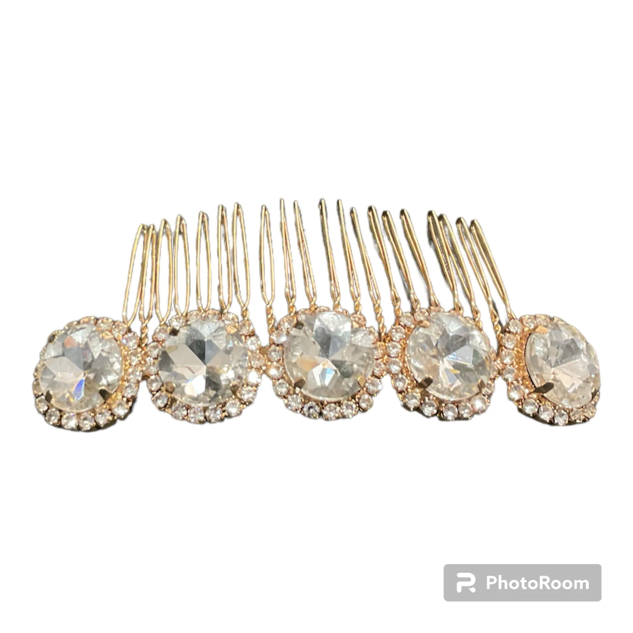 Jodi Maree Accessories Diamanté Gold Hair Pin