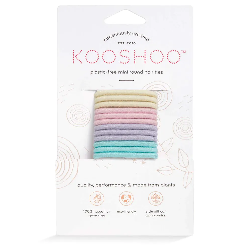 KOOSHOO Mini Round Hair Ties