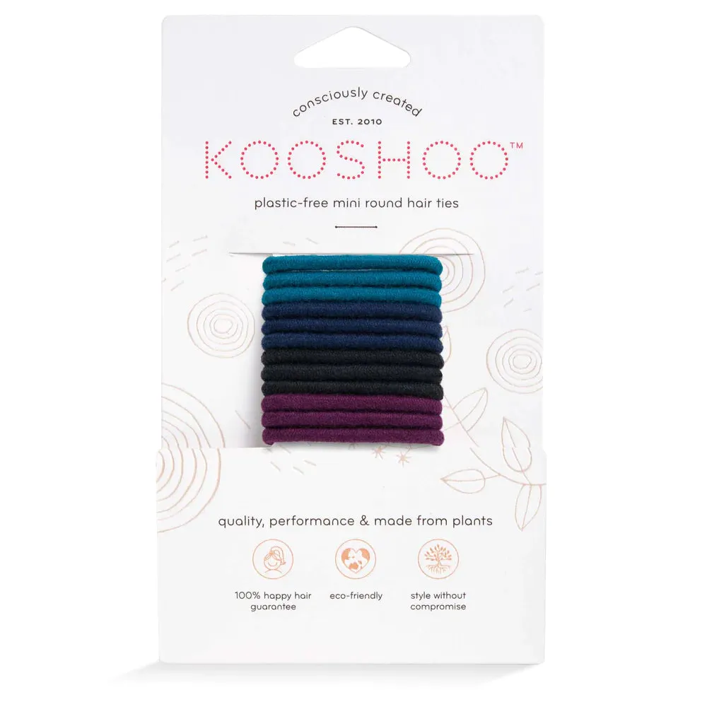 KOOSHOO Mini Round Hair Ties