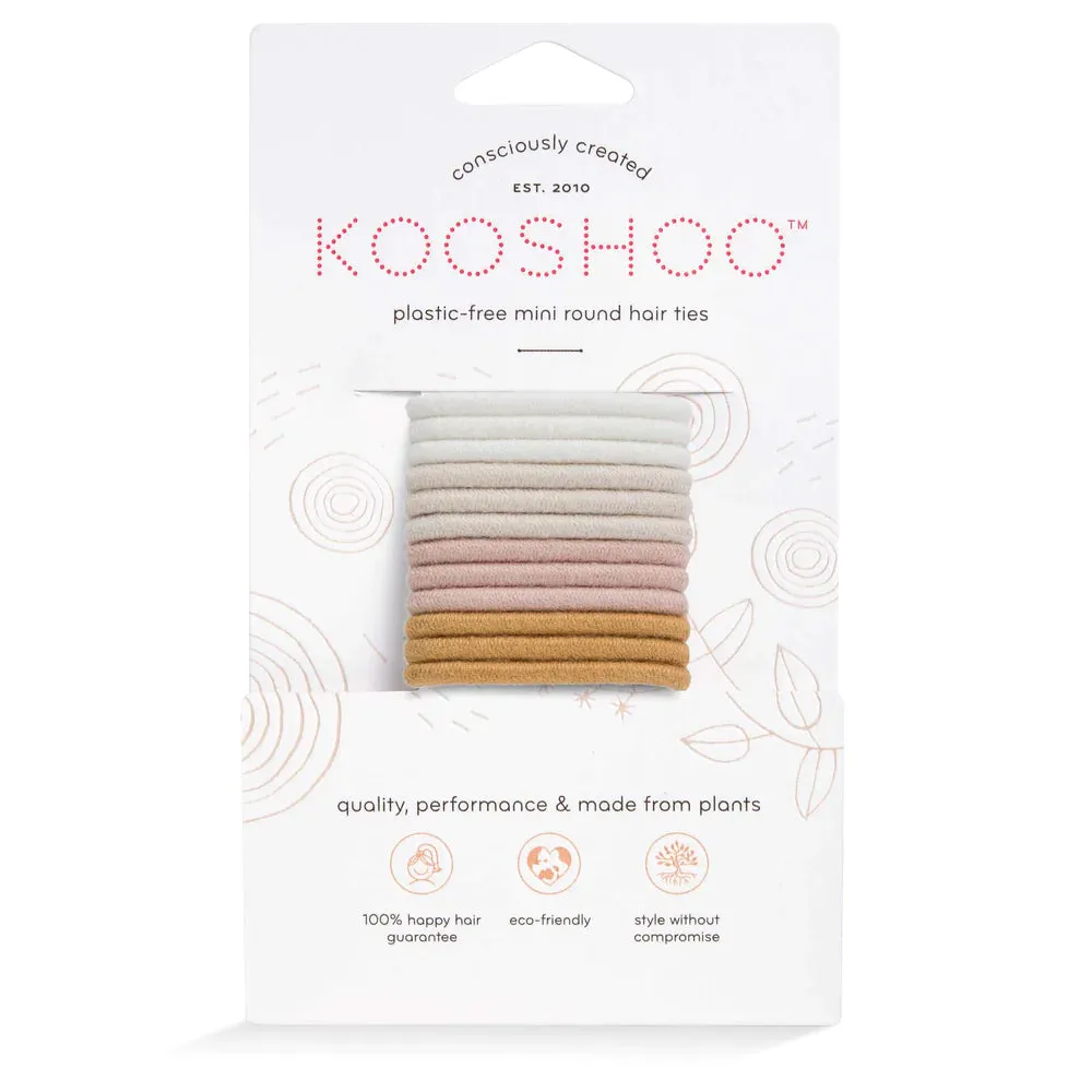 KOOSHOO Mini Round Hair Ties