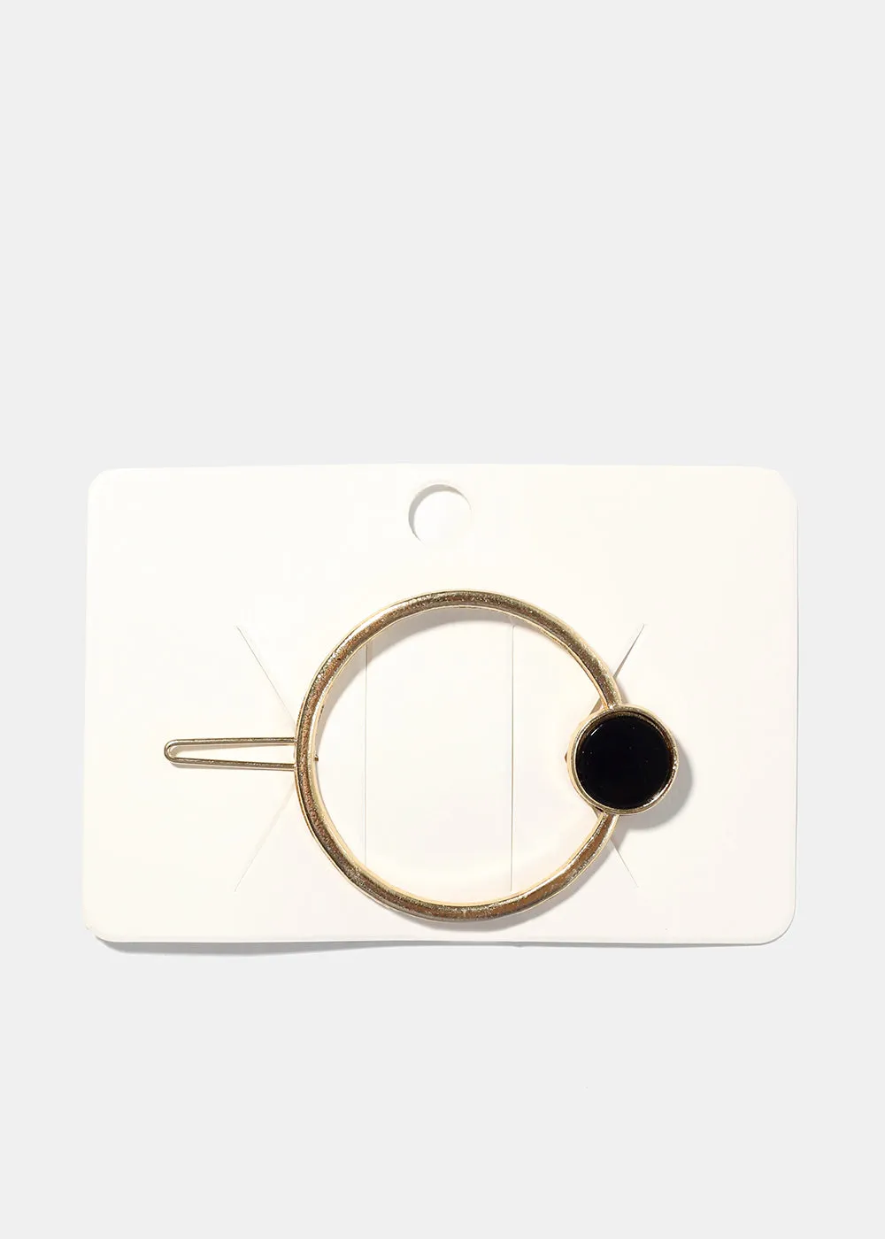 Modern Circle Hair Clip