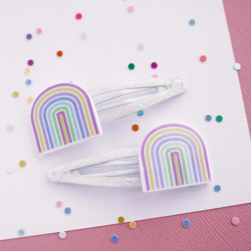 Mon Coco Clip set - Rainbow