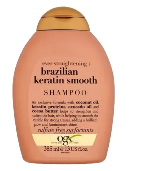 OGX - Brazilian Keratin Smooth Shampoo - 385ml