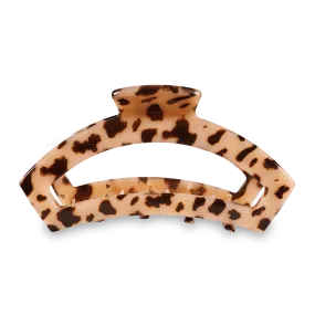 Open Blonde Tortoise Large Hair Clip