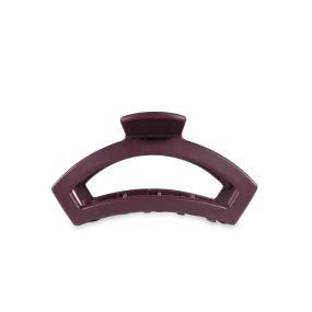 Open Burgundy Bliss Tiny Hair Clip