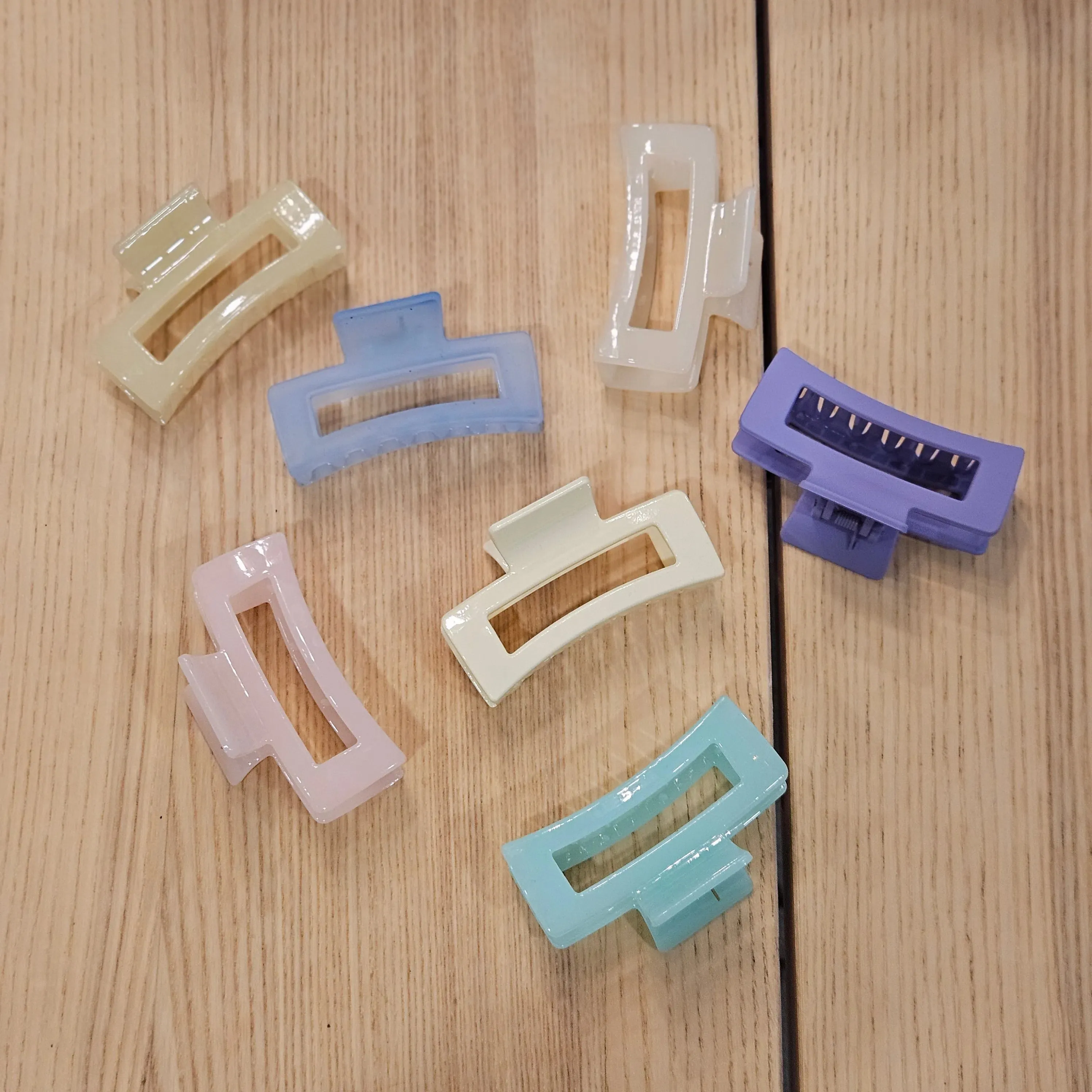 Pastel Claw Clips