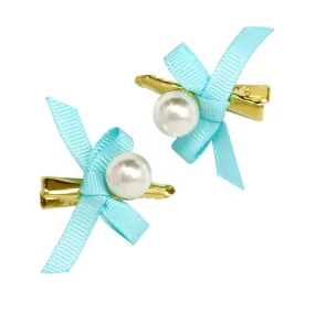 Pearl Rhinestone Hair Clip