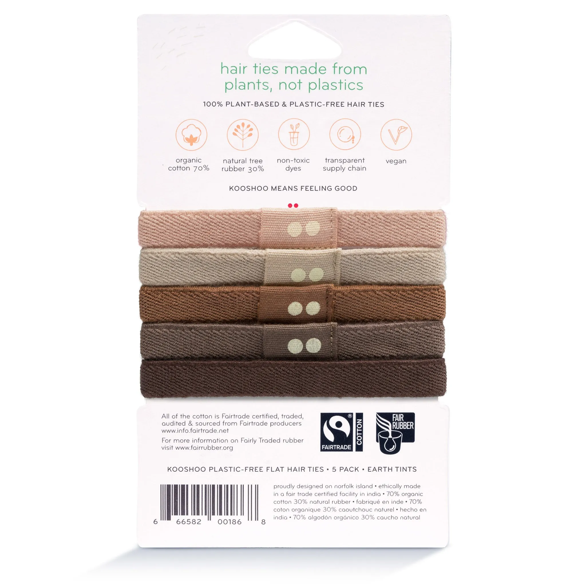 Plastic-Free Hair Ties