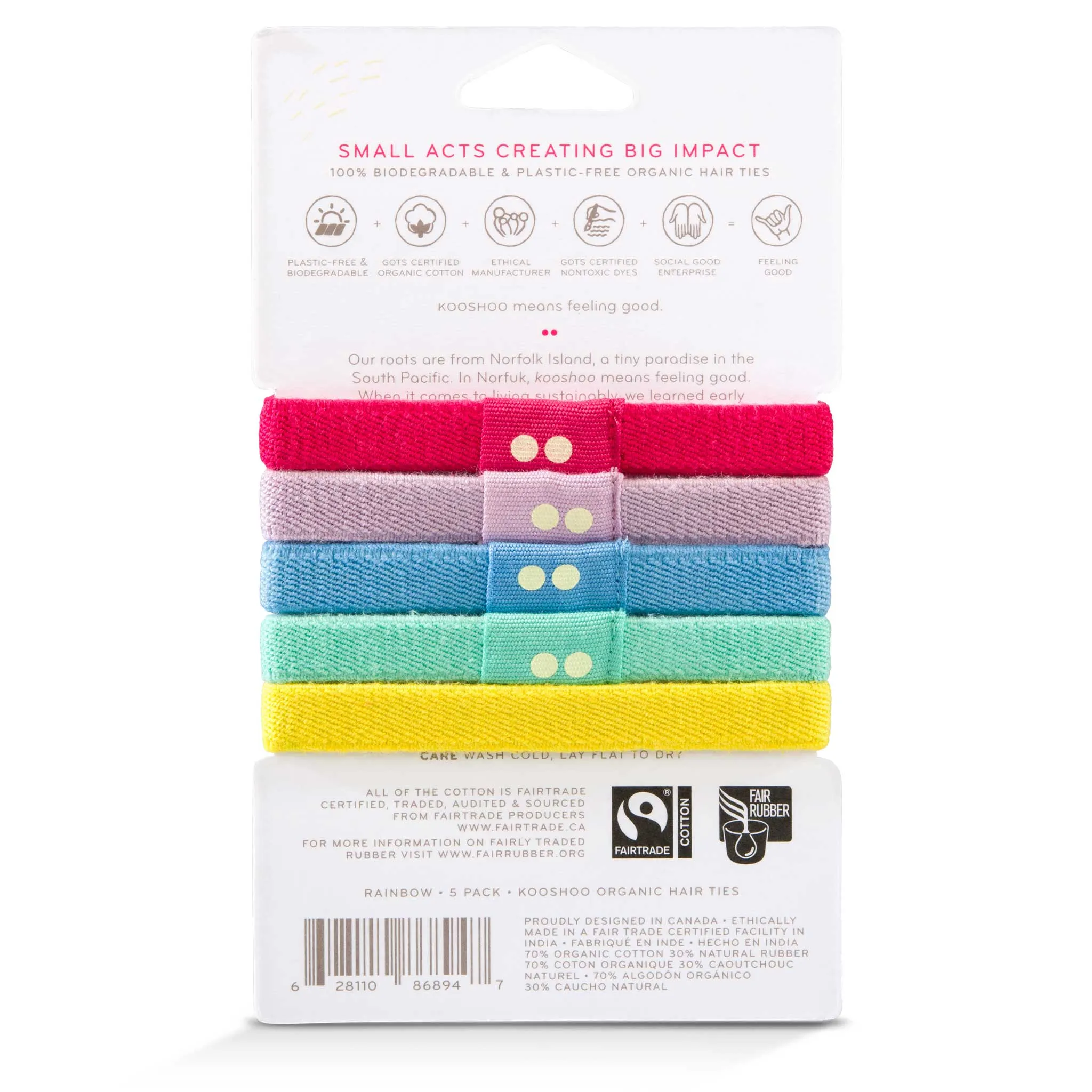 Plastic-Free Hair Ties