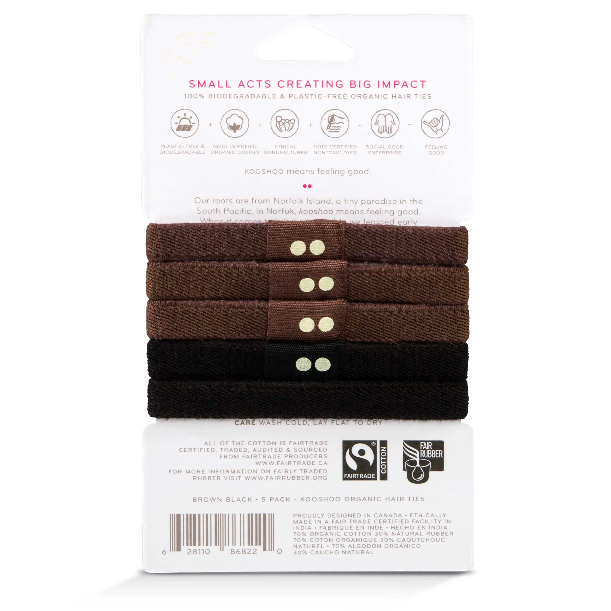 Plastic-Free Hair Ties