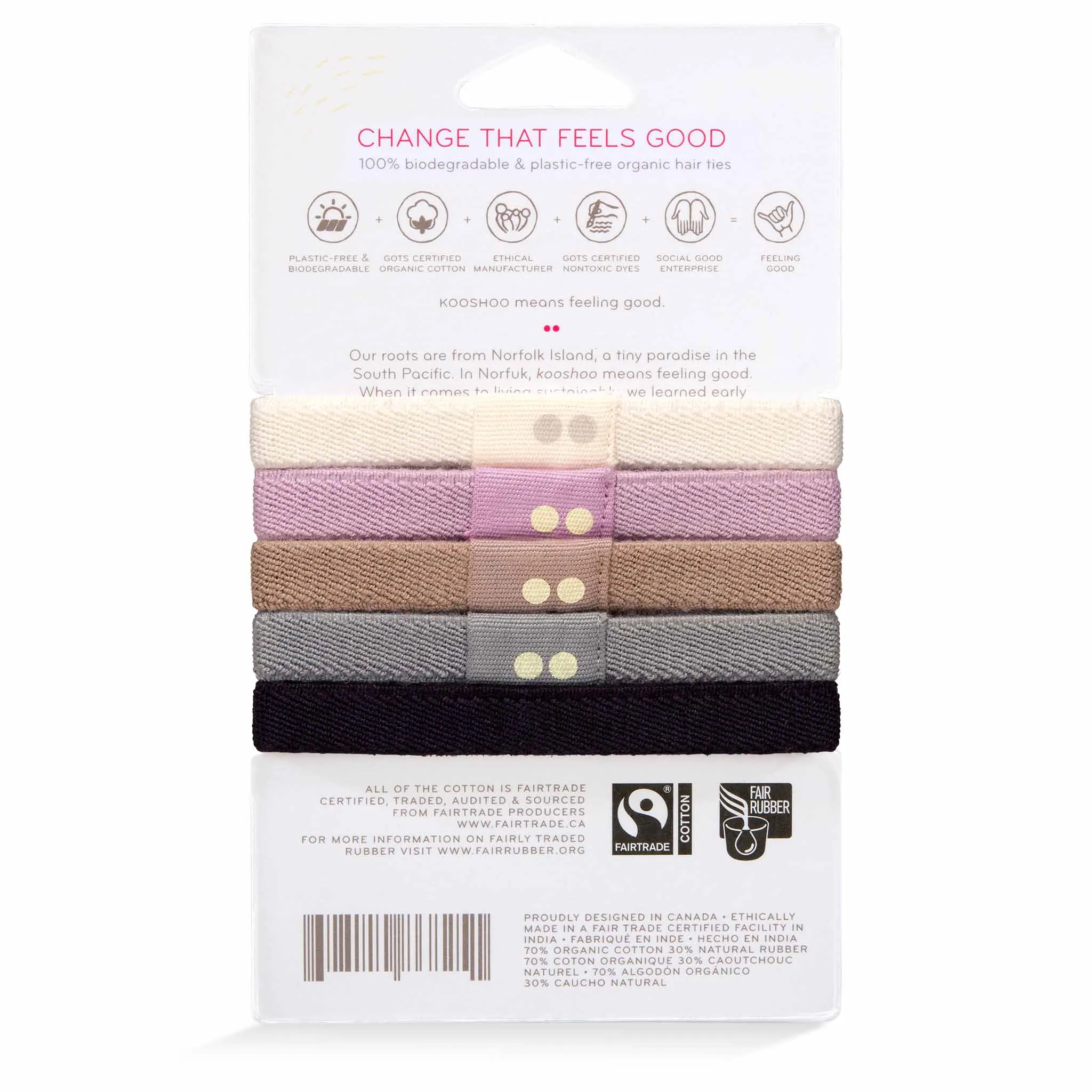 Plastic-Free Hair Ties