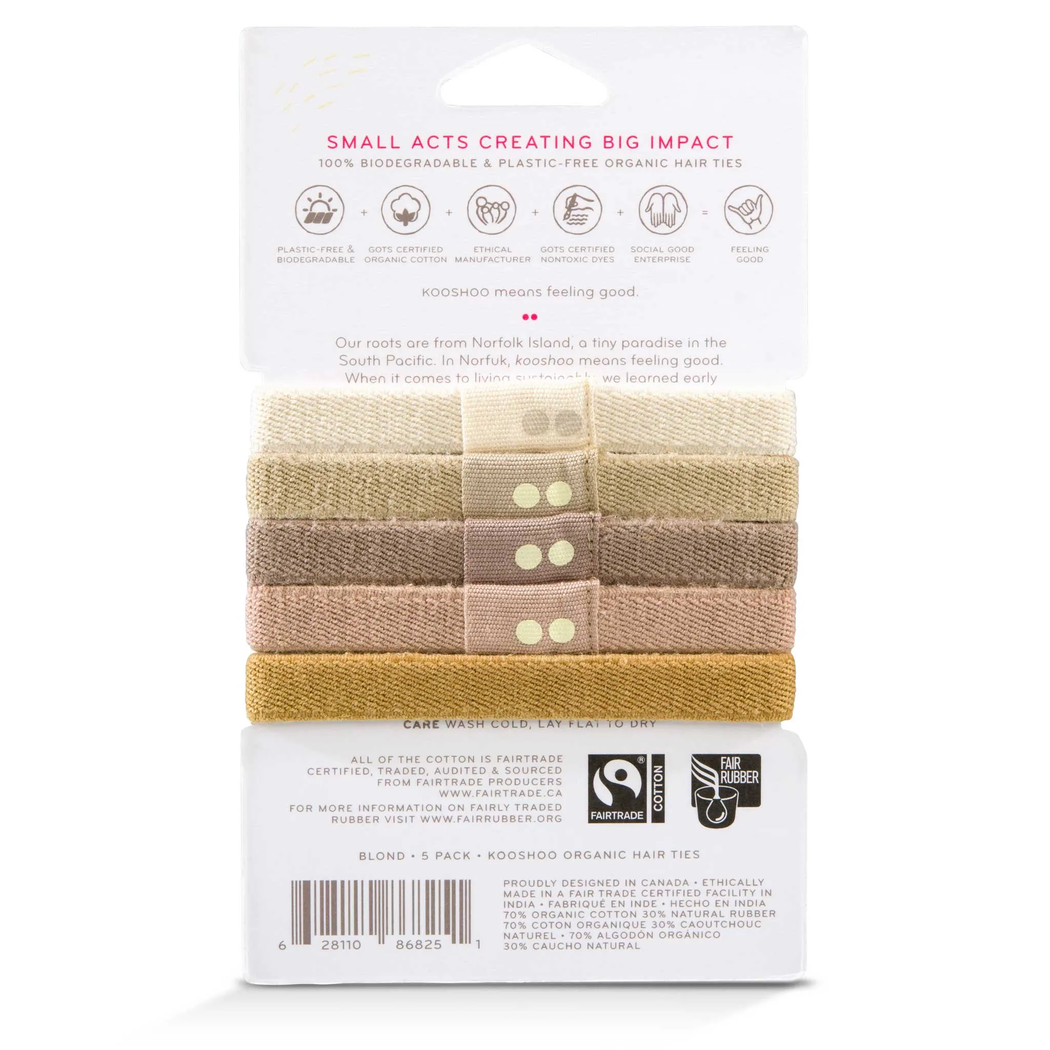 Plastic-Free Hair Ties