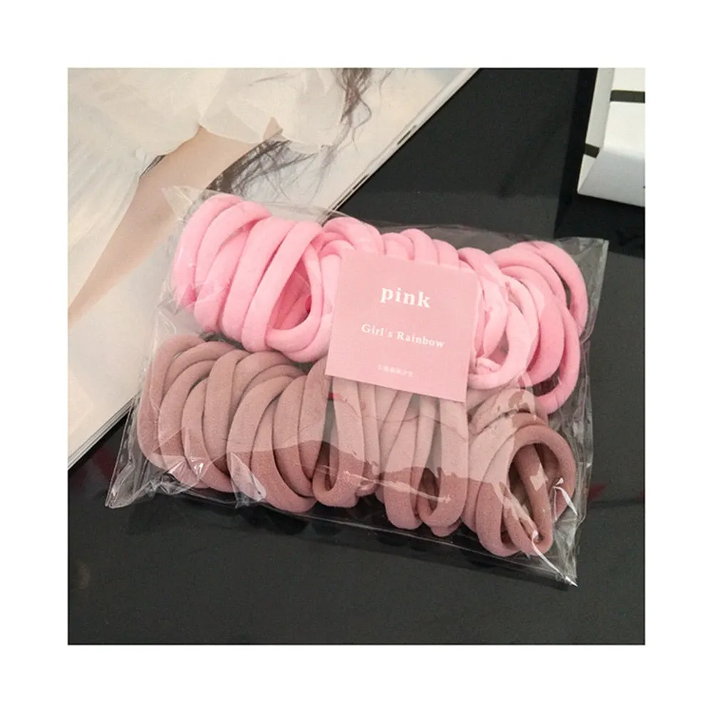 Premium Elastic Hair Bands: Versatile  Stylish Hair Accessories  50Pcs FREE SHIPPING