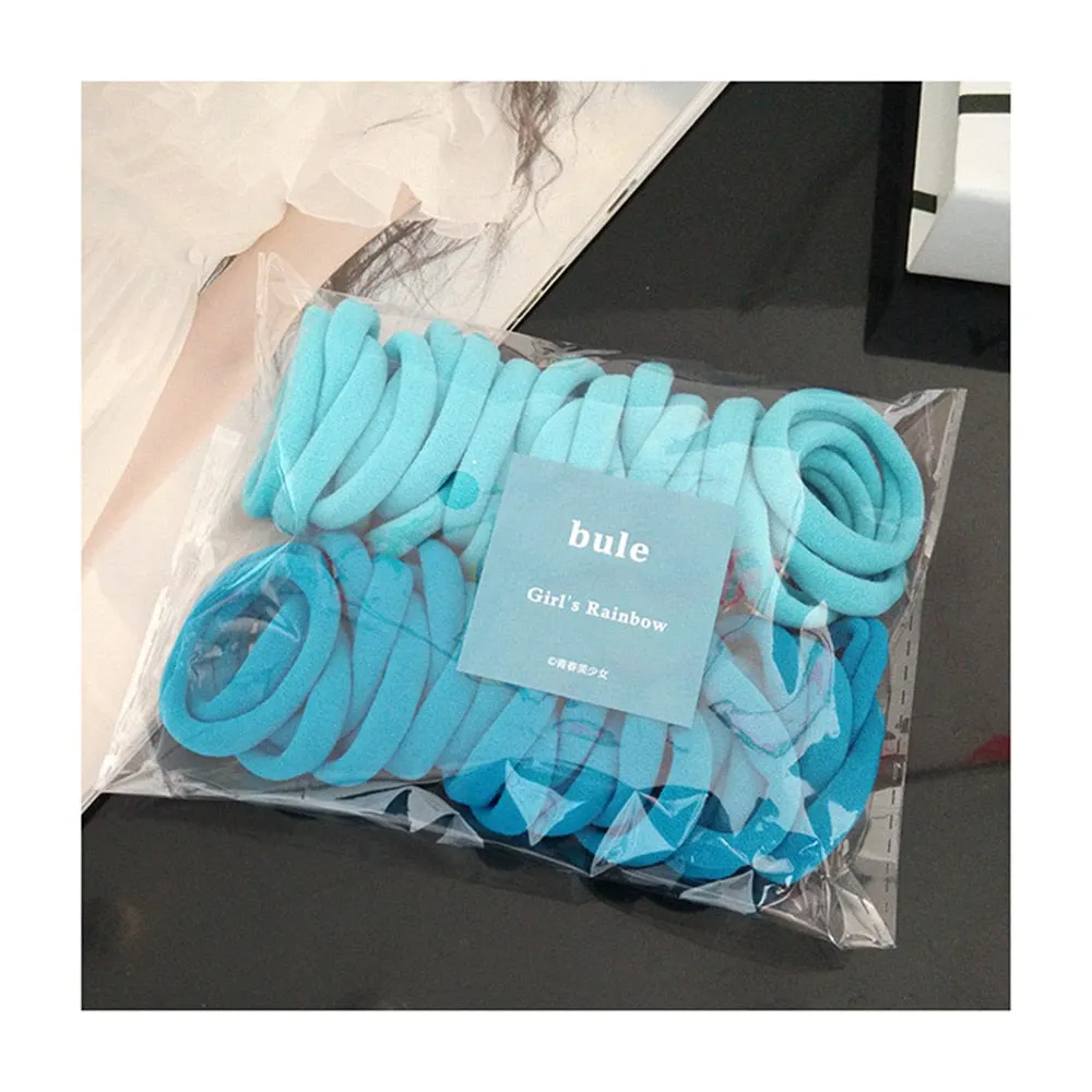 Premium Elastic Hair Bands: Versatile  Stylish Hair Accessories  50Pcs FREE SHIPPING