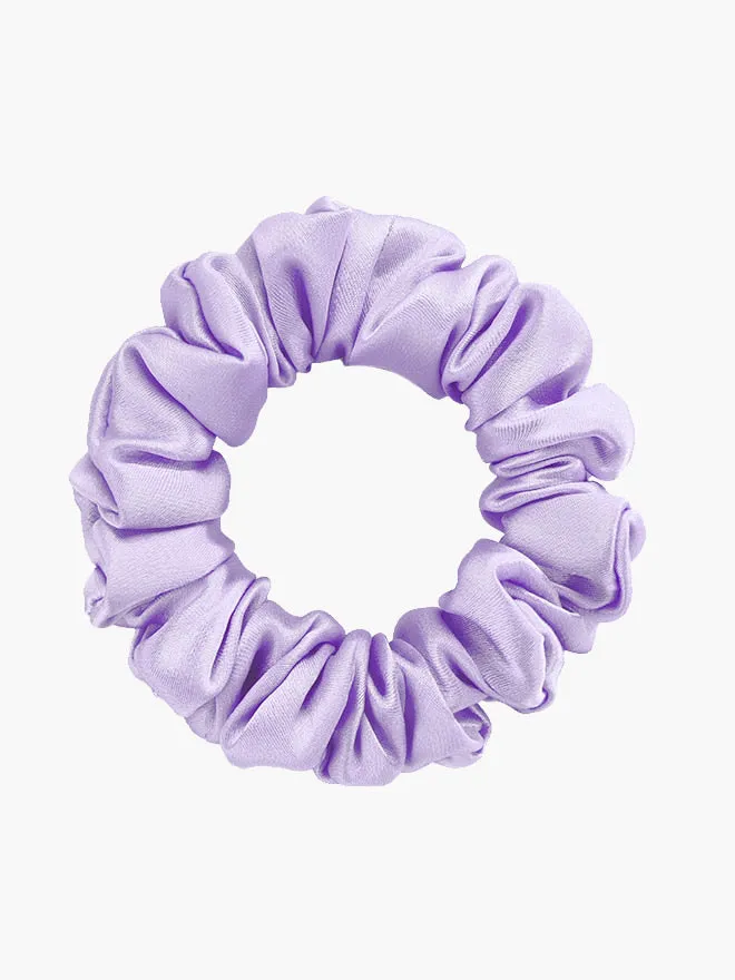 Pure Silk Midnight Scrunchies - Regular - 2cm