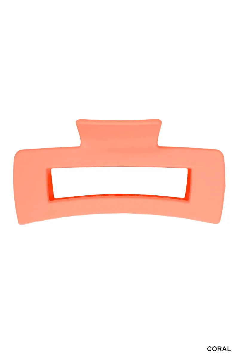 Rectangle 4" Hair Claw