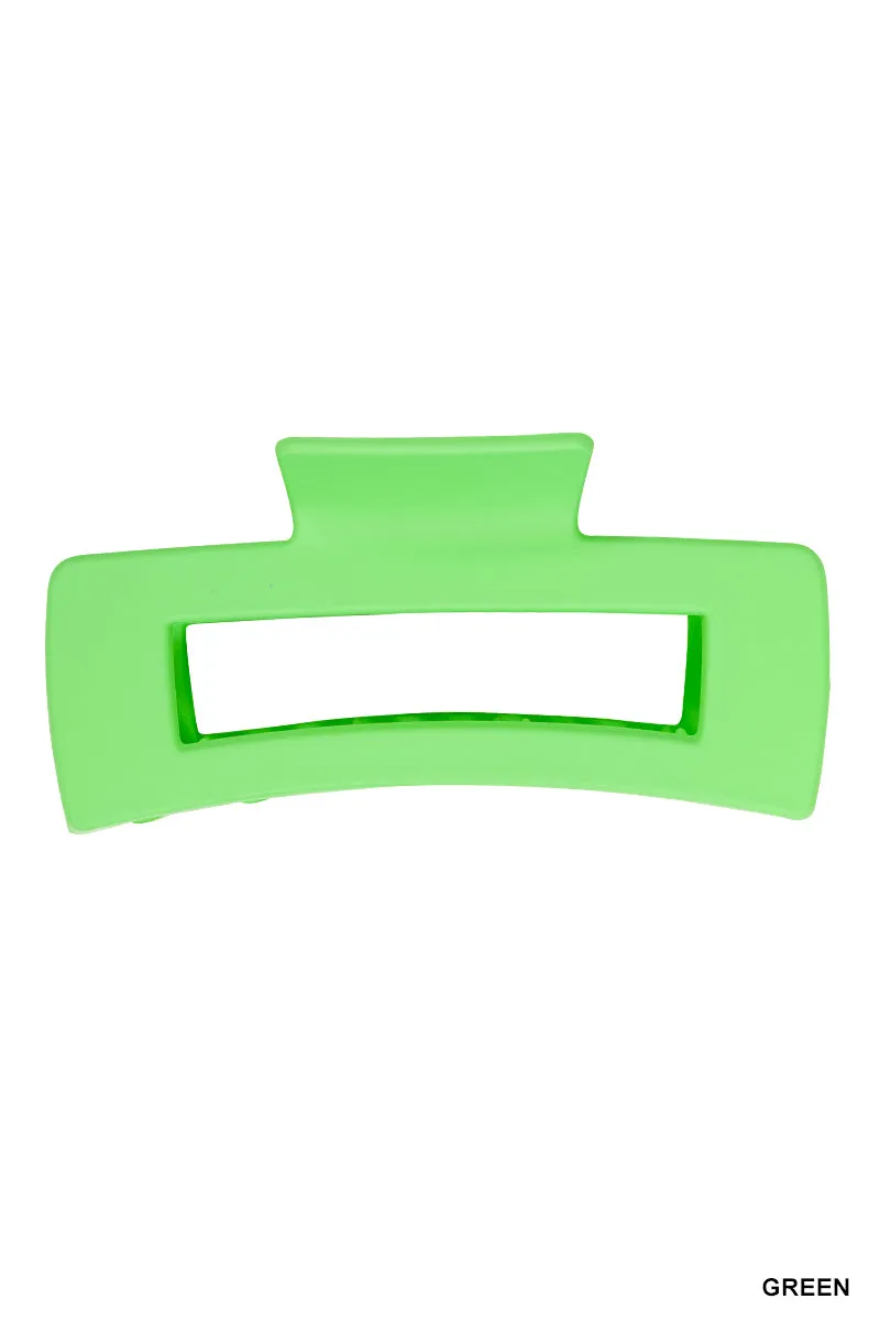 Rectangle 4" Hair Claw